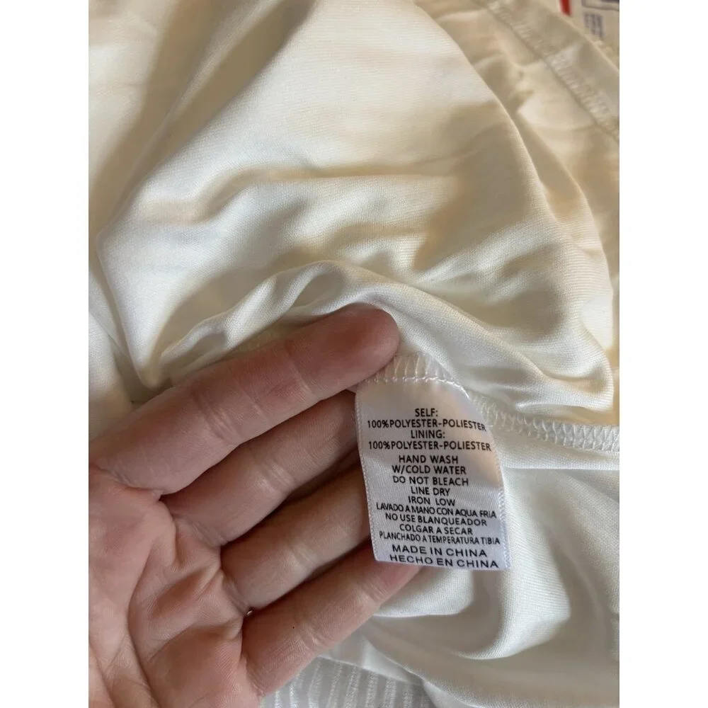 Baltic Born Devlyn Pleated Ivory Dress Maxi Women's Size Small NEW Wedding - Picture 11 of 16